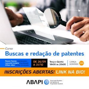 Curso ABAPI - Buscas e redação de patentes